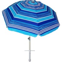 Ammsun 7Ft Heavy Duty High Wind Beach Umbrella With Sand Anchor Tilt Sun Shelter Uv 50 Protection Outdoor Sunshade Umbrellas