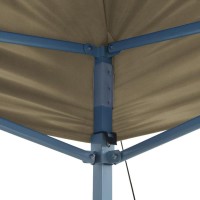 vidaXL Foldable Tent PopUp 98x197 Cream White 42507