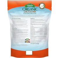 Espoma Organic Cactus Potting Soil Mix Natural Organic Soil For Cactus Succulent Palm And Citrus Grown In Containers Both