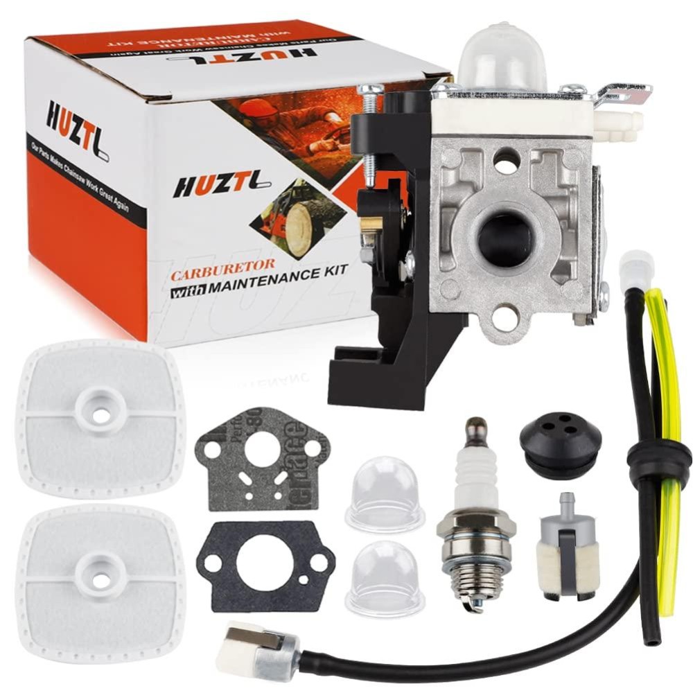 Huztl Srm 225 Carburetor For Echo Srm225 Gt225 Pas225 Pe225 Shc225 Ppf225 Trimmer Weedeater Parts With Tune Up Kit