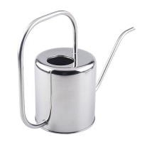 Fasmov 51 Oz Stainless Steel Watering Can Modern Style Watering Pot Watering Can With Long Spout For Easy Pour Water Outdoor G