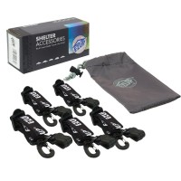 Ez Up Ezcp5Pk Set Of 5 Black Canopy Hanging Clips 5Pck