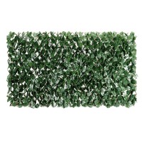 Colourtree Expandable Rectractable Faux Artificial Ivy Trellis Hedge Fence Screen Privacy Screen Wall Screen Commercial Grade