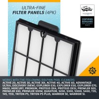 Dolphin Genuine Replacement Part Ultrafine Filter Panels 4Pk Part Number 9991467R4