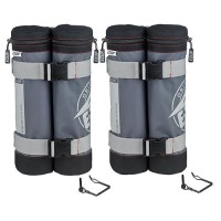 Ez Up Fillable Deluxe Weight Bag Set Of 2 Holds Up To 45 Lbs Each