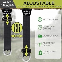 Adjustable Tree Swing Straps Hanging Kit From 43 To 74 Set Of 2 Tree Swing Strap Hanging Extra Long Hammock Tree Str