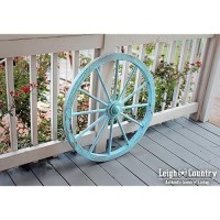 Leigh Country Tx 93932 Blue Wash Wagon Wheel 30 Inch