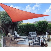 Sunny Guard Sun Shade Sail 10X10X10 Triangle Terra Uv Block Sunshade For Backyard Yard Deck Patio Garden Outdoor Activities A