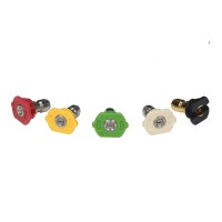 Simpson Cleaning 80145 3600 Psi Universal Pressure Washer Nozzles 14Inch Quick Connect Hot Or Coldwater Use Set Of 5