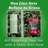 Sapphire Labs Nectar Fortress Natural Ant Repellent; Multi-Purpose Clear Gel Ant Guard For Hummingbird Feeders (Twin)