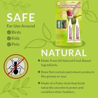 Sapphire Labs Nectar Fortress Natural Ant Repellent; Multi-Purpose Clear Gel Ant Guard For Hummingbird Feeders (Twin)