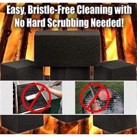 Commercial Grade Heavy Duty Grill Cleaning Brick Bulk 4 Pack Pumice Stone Cleaner Tool Cleans And Sanitizes Restaurant Flat To