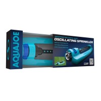 Aqua Joe Sjioms16 Indestructible Metal Base Oscillating Sprinkler With Adjustable Spray 3600Square Foot Coverage