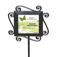 Giftsforyounow Personalized Planted In Loving Memory Garden Stake 28 X 85 Inches Butterfly