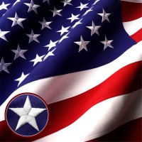 G128 3X5 Ft American Flag Deluxe Tearproof Series Featuring Super Tough Spun Polyester Embroidered Stars Sewn Stripes