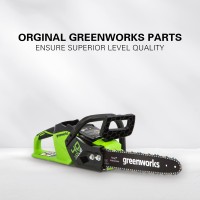 Greenworks 14Inch Chainsaw Chain 2906802 Black And Green