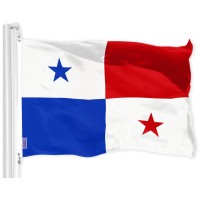 G128 Panama Panaman Flag 3X5 Ft Liteweave Pro Series Printed 150D Polyester Country Flag Indooroutdoor Vibrant Colors