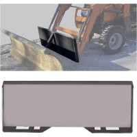 New 12 Skid Steer Mount Plate Quick Tach Attachment Loader Plate Compatible With Bobcat Kubota With One Year Warranty