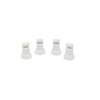 Valley Industries 140 Deflector Broadcast Spray Nozzle 40 Orifice Size 10 To 45 Psi White 4 Pack