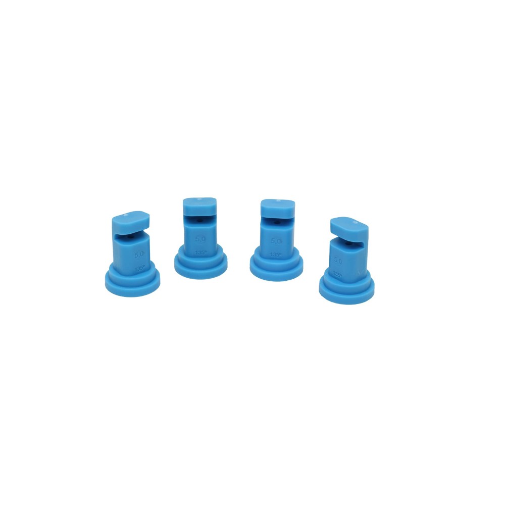 Valley Industries 140 Deflector Broadcast Spray Nozzle 50 Orifice Size 10 To 45 Psi Blue 4 Pack