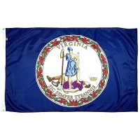 Flagsource Virginia Nylon State Flag Made In The Usa 3X5