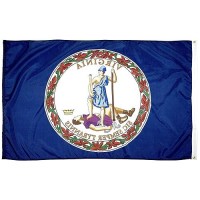 Flagsource Virginia Nylon State Flag Made In The Usa 3X5