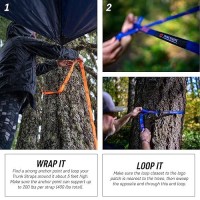 Grand Trunk Tree Trunk Straps Hammock Suspension System Multiple Colors Heavy Duty And Adjustable Travel Teal