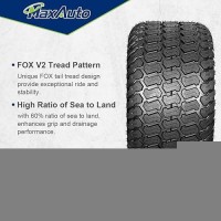 Maxauto 20X10.00-8 Lawn Mower Tires  20X10-8 Tractor Turf Tire  20X10X8 Nhs Tires  4Pr/Ply Tubeless  Set Of 2