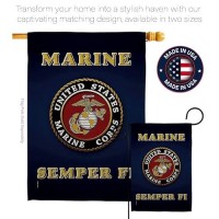 Us Military United State Marine Corps Usmc Semper Doublesided Lawn Decoration Gift House Garden Yard Banner Fi Flag American Mi