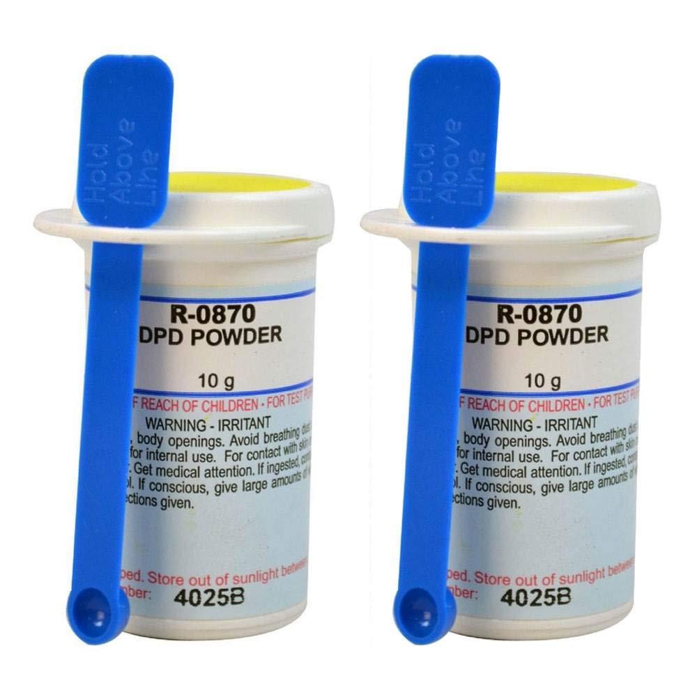 Taylor R0870I Swimming Pool Test Kit Replacement Dpd Powder 10 Grams 2 Pack