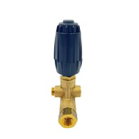 Annovi Reverberi Vrt3310Ez Unloader Black Spring 4500 Psi 105 Gpm Adjustment Knob Ez Start Brass