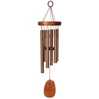 Woodstock Wind Chimes Amazing Grace Chime Small 16 Bronze Wind Chime Inspirational And Memorial Gifts Wind Chimes For Outsid