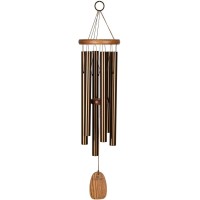 Woodstock Wind Chimes Amazing Grace Chime Medium 24 Bronze Wind Chime Inspirational And Memorial Gifts Wind Chimes For Outsi