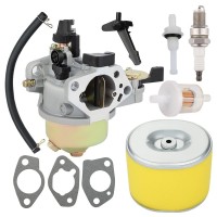 Powtol Gx390 13Hp Carburetor For Honda Gx340 11Hp Gx 340 Gx 390 Engines Replace 16100Zf6V01 With 17210Ze3505 Air Filter Repo