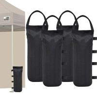 Eurmax Usa Weight Capacity 112 Lbs Extra Large Pop Up Canopy Weights Sand Bags For Ez Pop Up Canopy Tent Outdoor Instant Canopie