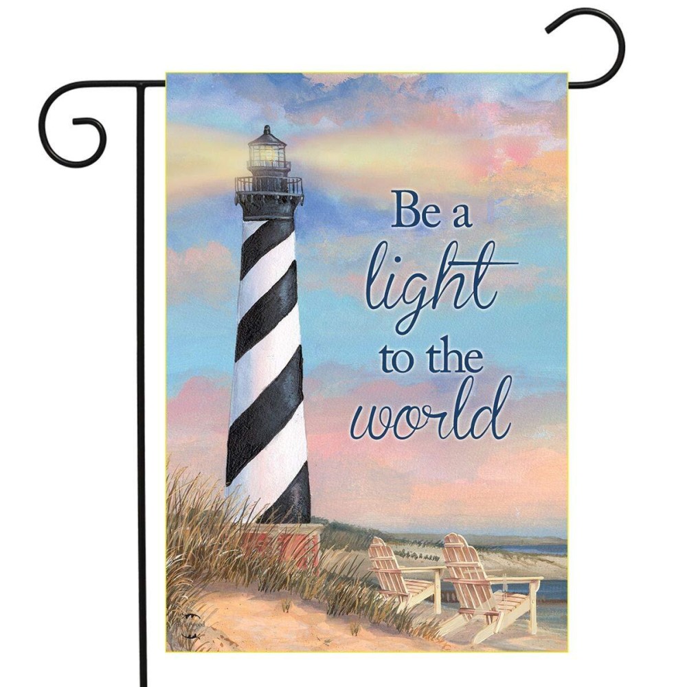 Coastal Lighthouse Summer Garden Flag Shoreline Pier 125 X 18 Briarwood Lane