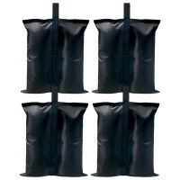 Abccanopy Canopy Weights 150 Lbs Gazebo Tent Sand Bags 4Pcspack Black