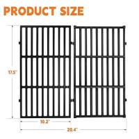 Ggc 7637 Grill Grates For Weber Spirit E210 E220 S210 S220 Spirit 200Spirit Ii 200 Series Gas Grills With Front Control Panel