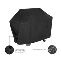 Modern Leisure 2977 Chalet 4 Burner Grill Cover 65 L X 25 D X 445 H Waterresistant Medium Black