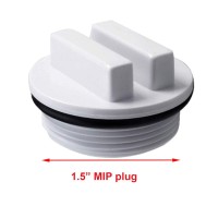 Atie 15 Threaded Pool Spa Return Line Winterizing Plug Pool Filter Drain Plug Sp1022C With Oring For Winterizing Pools Dur