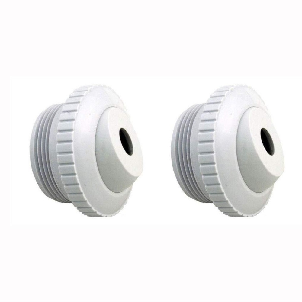 Atie Pool Spa 12 Inch Opening Hydrostream Return Jet Fitting With 112 Inch Mip Thread Replace Hayward Sp1419C 2 Pack