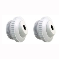 Atie Pool Spa 12 Inch Opening Hydrostream Return Jet Fitting With 112 Inch Mip Thread Replace Hayward Sp1419C 2 Pack