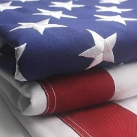 Vsvo Us American Flag 3X5 Ft Spuntextile Series Embroidered 300Gsm Spun Polyester 100 In Usa Embroidered Design Usa Flags In