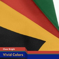 G128 South Africa South African Flag 3X5 Ft Liteweave Pro Series Printed 150D Polyester Country Flag Indooroutdoor Vibr