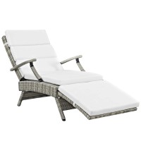 Envisage Chaise Outdoor Patio Wicker Rattan Lounge Chair