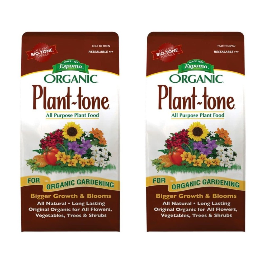 Espoma Organic Planttone 533 Natural Organic All Purpose Plant Food 4 Lb Bag The Original Organic Fertilizer For All Flo