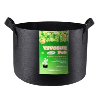 Vivosun 1 Pack 100 Gallon Grow Bag Fabric Pot With Handles For Vegtables And Plants