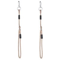 Nostify 2Pc Heavy Duty Length Adjustable Nylon Rope 39 Swing Extension Straps Hanging Extender Tree Straps 400 Lbs Limited