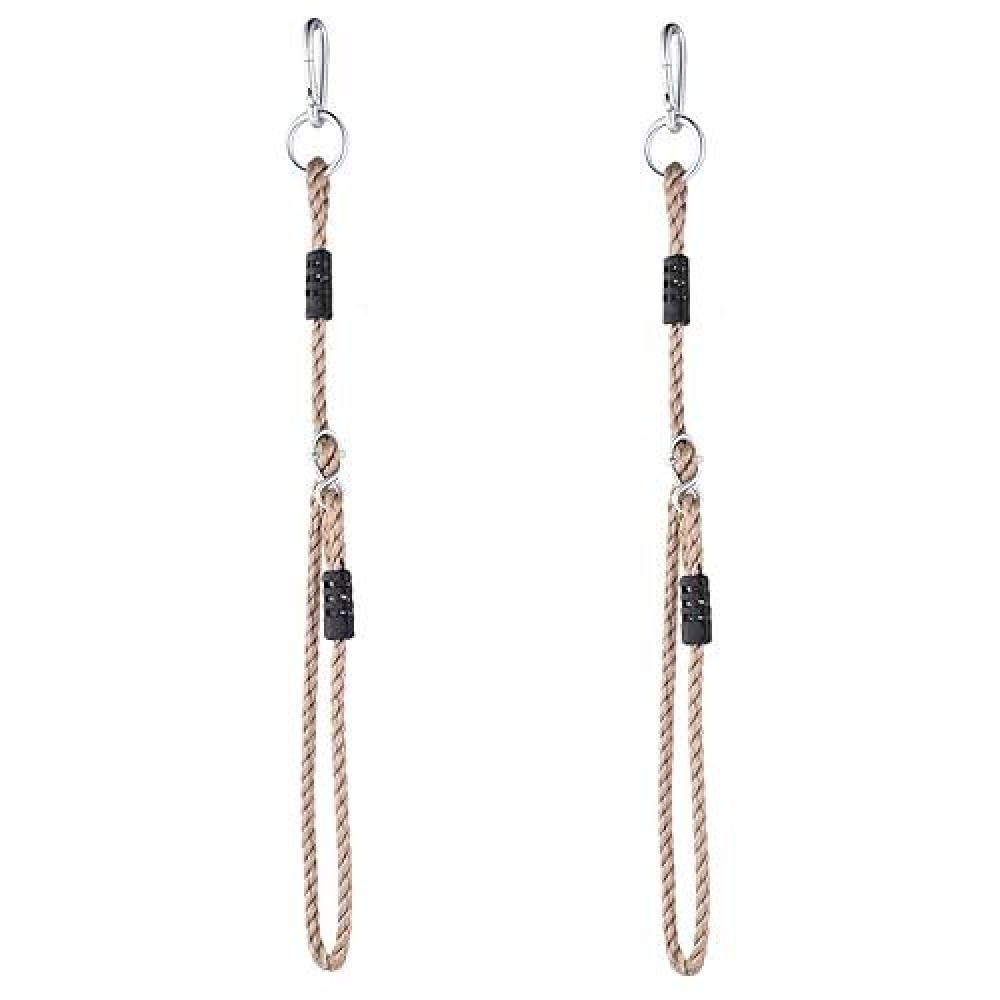 Nostify 2Pc Heavy Duty Length Adjustable Nylon Rope 59 Swing Extension Straps Hanging Extender Tree Straps 400 Lbs Limited