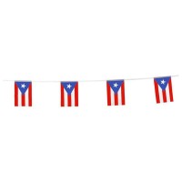 Puerto Rico Flags Puerto Rican Small String Flag Banner Mini National Country World Flags Pennant Banners For Party Events Class